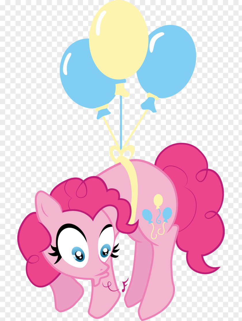 Balloon Pinkie Pie Rainbow Dash Pony Fluttershy PNG