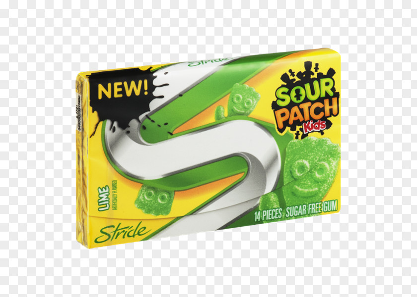 Chewing Gum Sour Patch Kids Stride Extra PNG