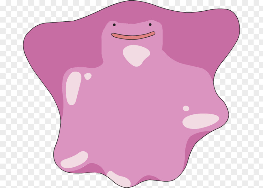 Ditto Pink M Animal Clip Art PNG
