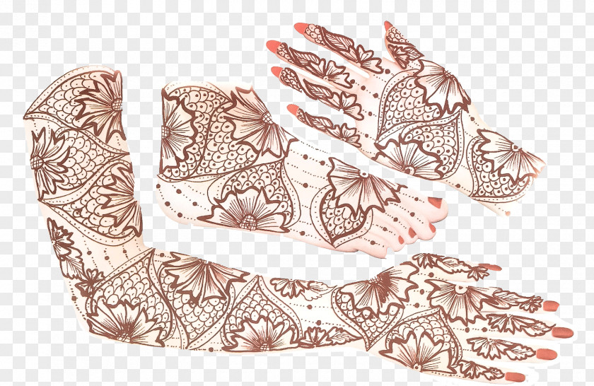 Eid Alfitr Henna Color Mehndi Design Hand Tattoo PNG
