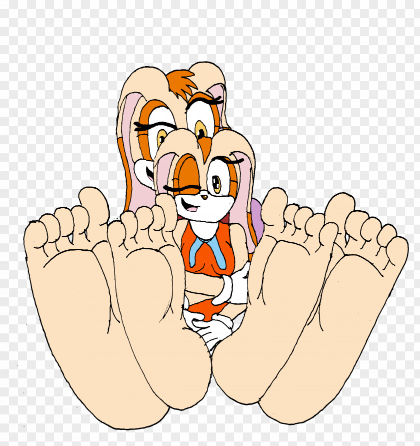 Scatters The Rabbit Thumb Cream Vanilla Foot PNG