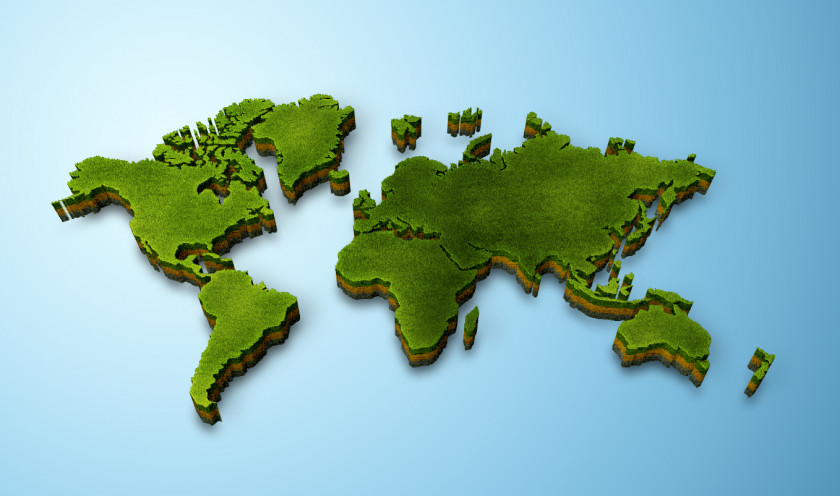 World Map Vector Download Free Globe 3D Computer Graphics PNG