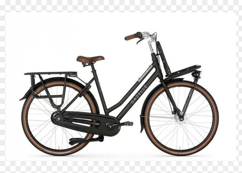 Gazelle Freight Bicycle Electric Cycling PNG