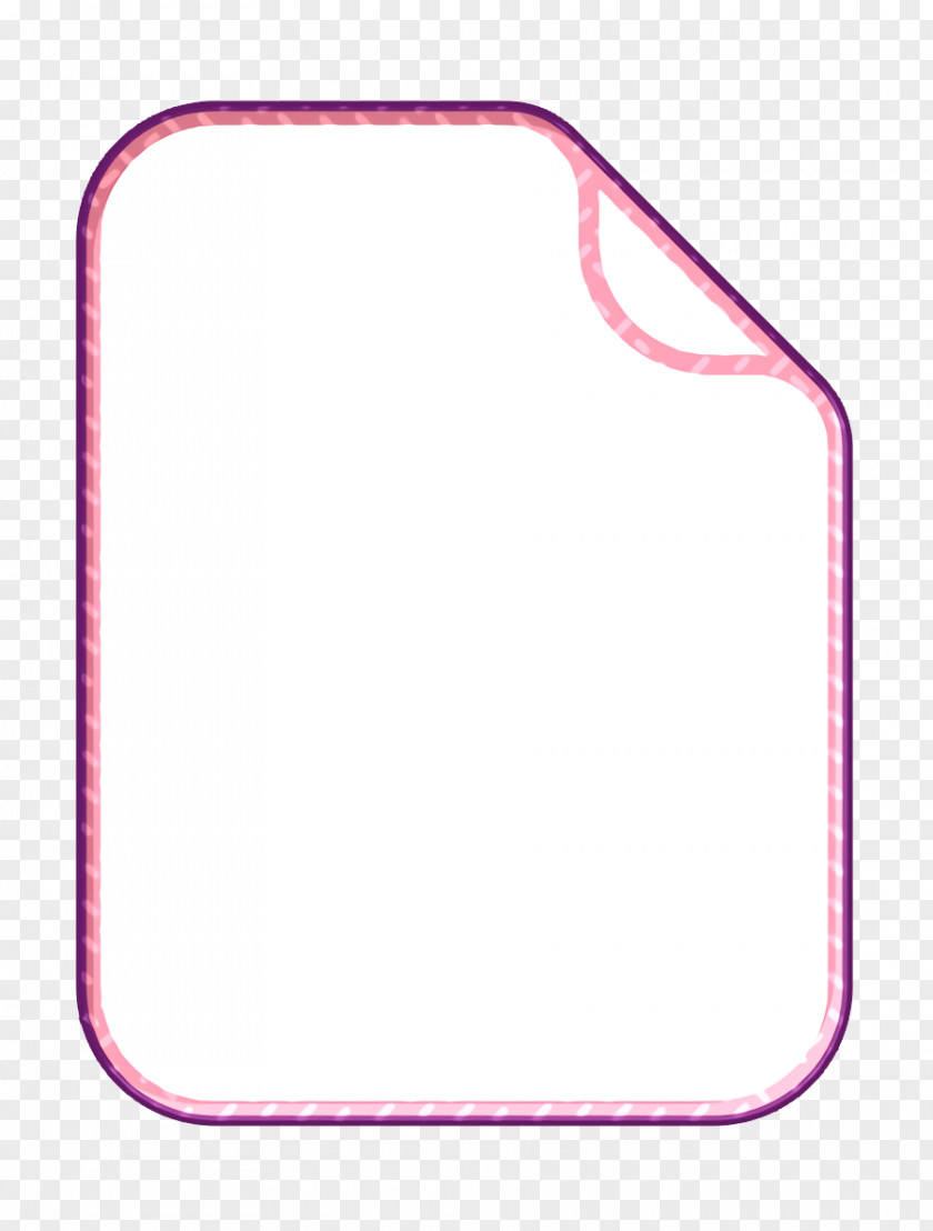 Magenta Material Property Arrow Icon Documents Extension PNG