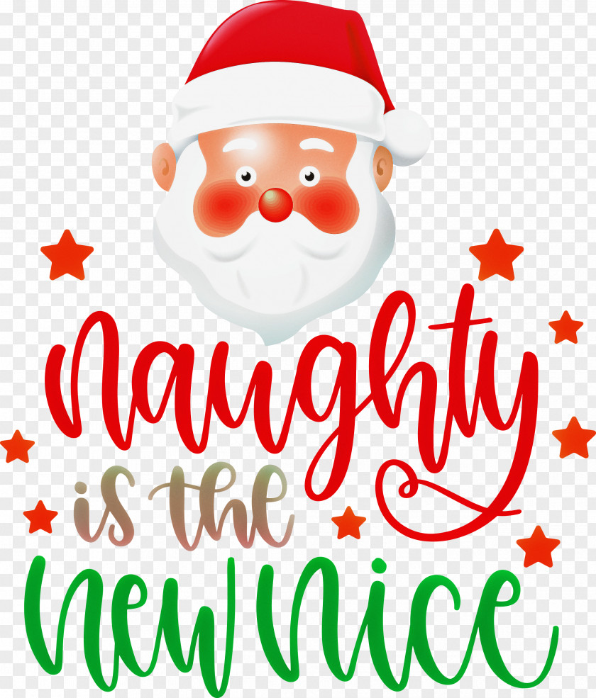 Naughty Chrismtas Santa Claus PNG