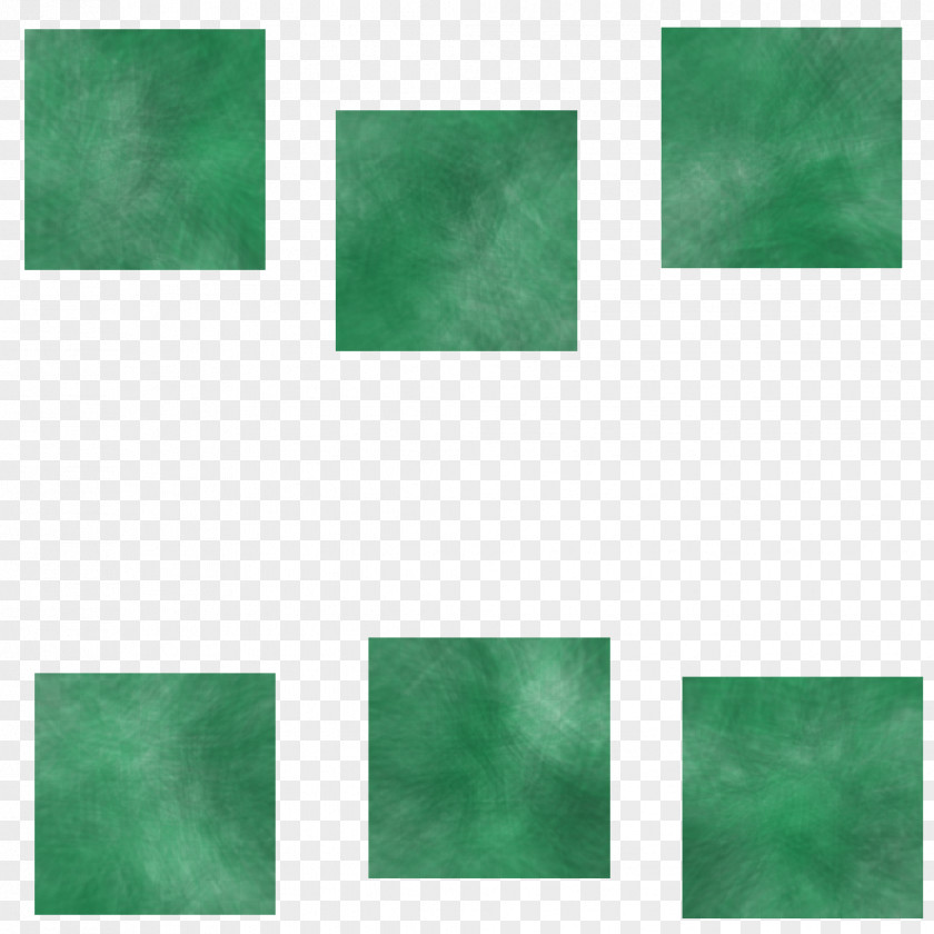 Normal Mapping Green Rectangle PNG