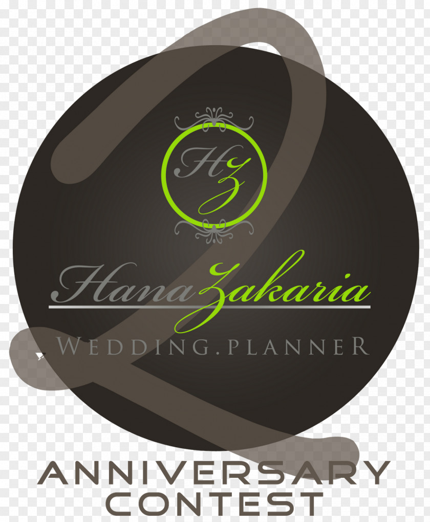 2nd Anniversary Logo Brand Font PNG