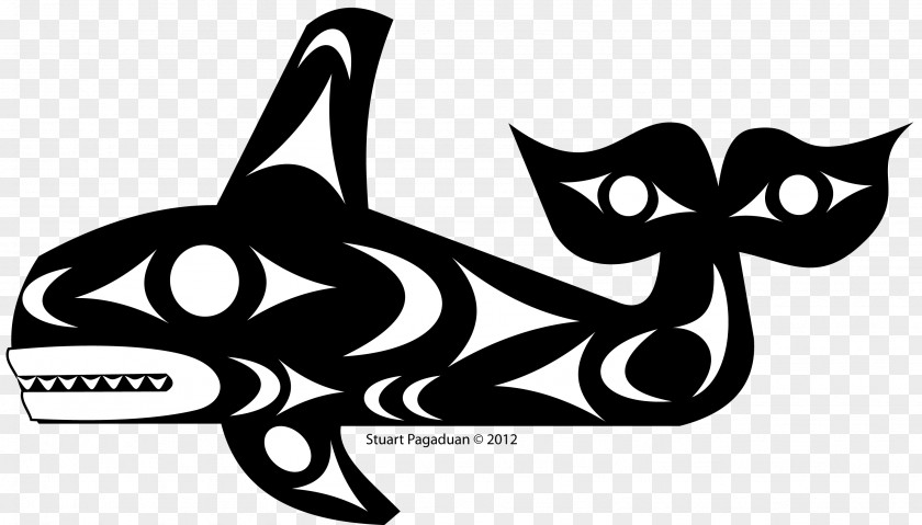 Blue Border Killer Whale Cat Indigenous Peoples In Canada PNG