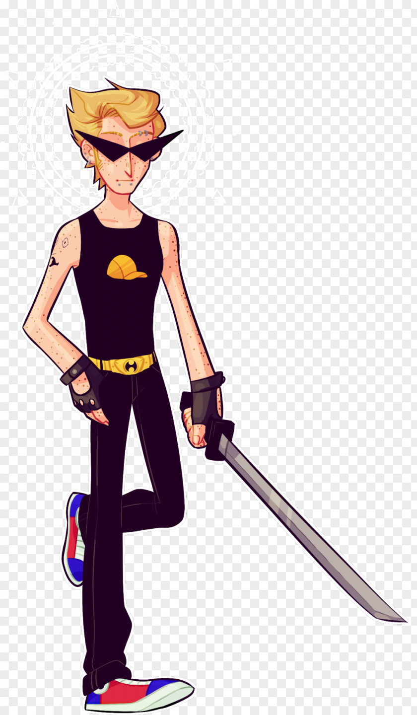 Freckle Cartoon Character Weapon Fiction PNG