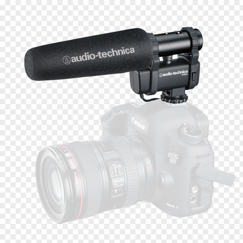 Microphone AUDIO-TECHNICA CORPORATION Camera Sound Audio-Technica AT804 PNG