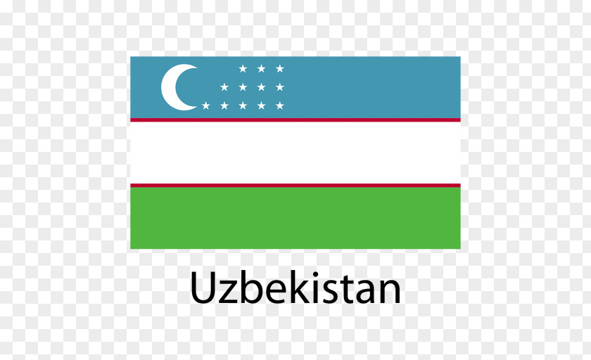 National Flag Of Uzbekistan PNG