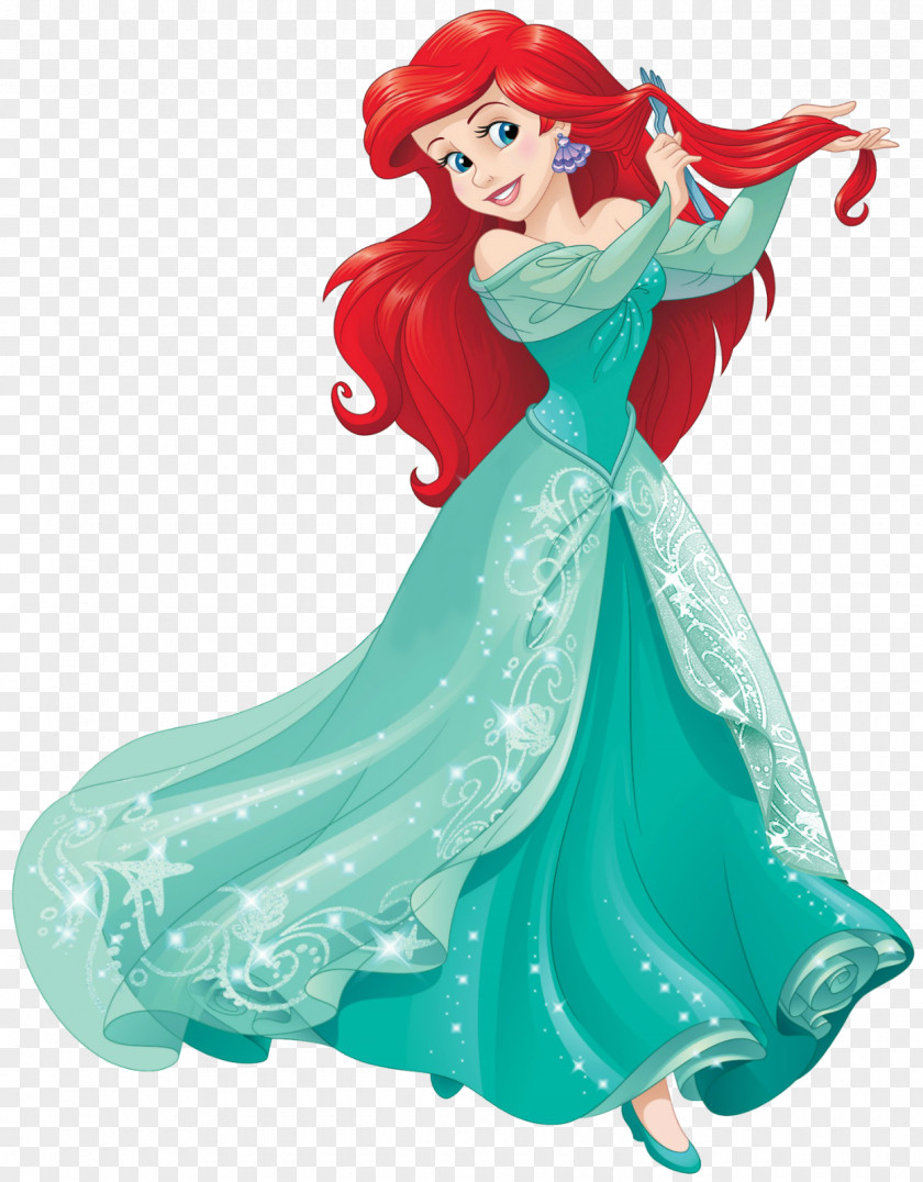 Ariel Mermaid Princess Aurora Rapunzel Fa Mulan Disney PNG
