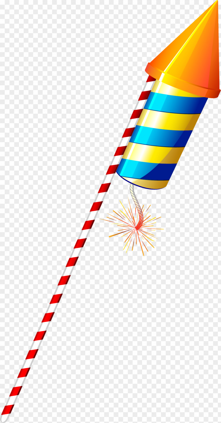 Cartoon Colorful Fireworks Diwali Firecracker Sparkler Clip Art PNG