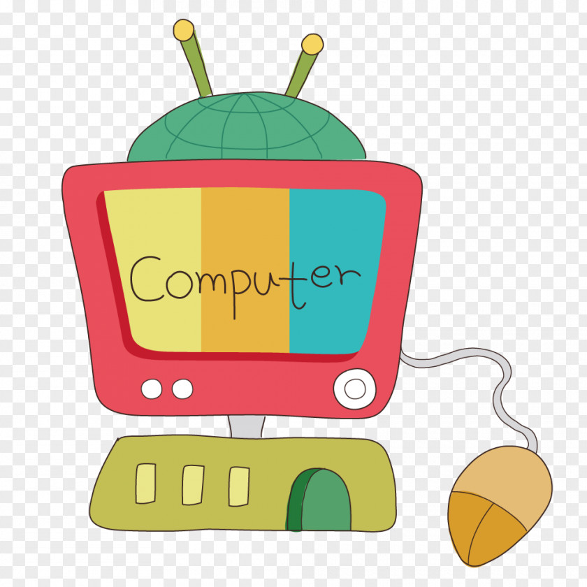Cartoon Computer PNG