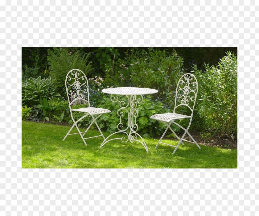 Porcelain Pots Table Chair Garden Furniture PNG