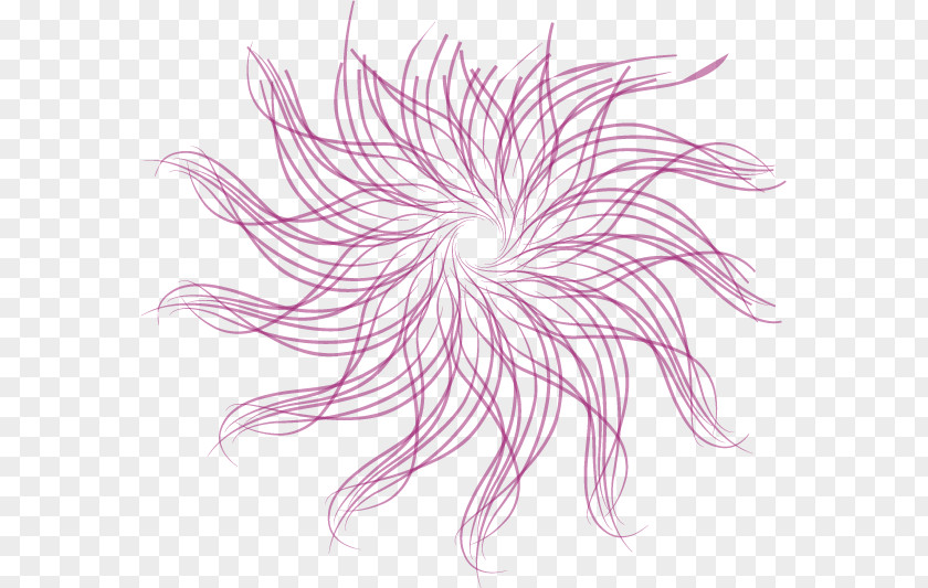 Purple Dynamic Curved Lines Line Curve PNG