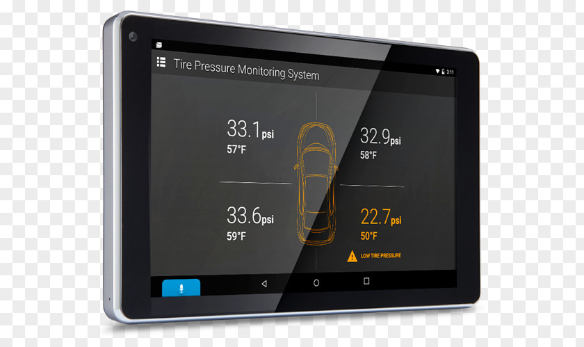 Tire-pressure Gauge Monitoring System Electronics PNG