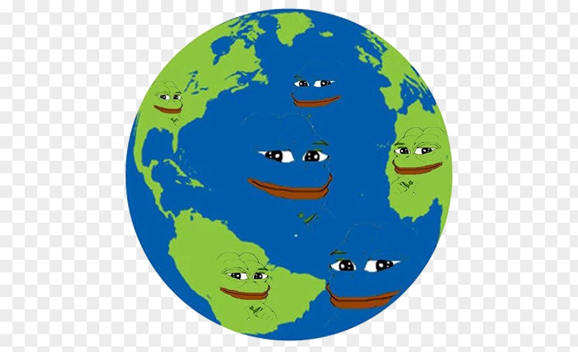 World Cartoon Pepe The Frog Earth Door Planet PNG