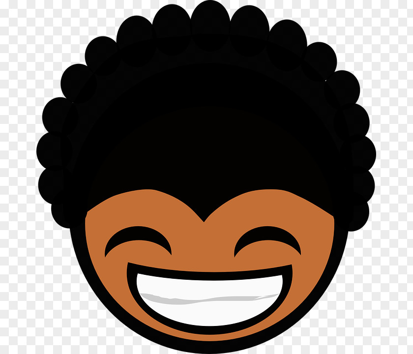 Afro Podcast Clip Art PNG