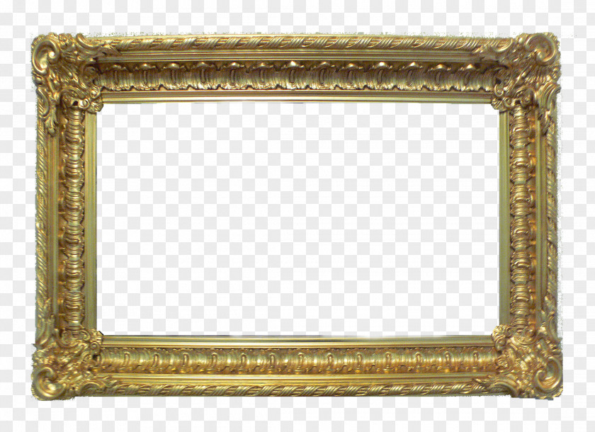 Antique Picture Frames Art Museum Mirror PNG