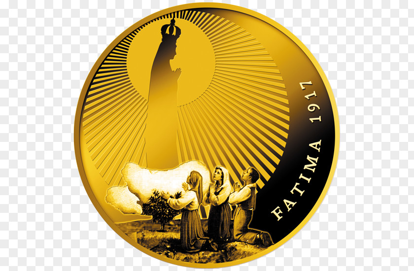Coin Our Lady Of Fátima Theotokos Marian Apparition PNG