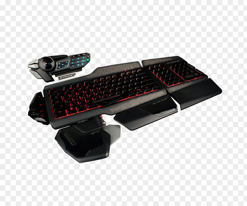 Computer Mouse Keyboard Mad Catz S.T.R.I.K.E. 5 Personal PNG