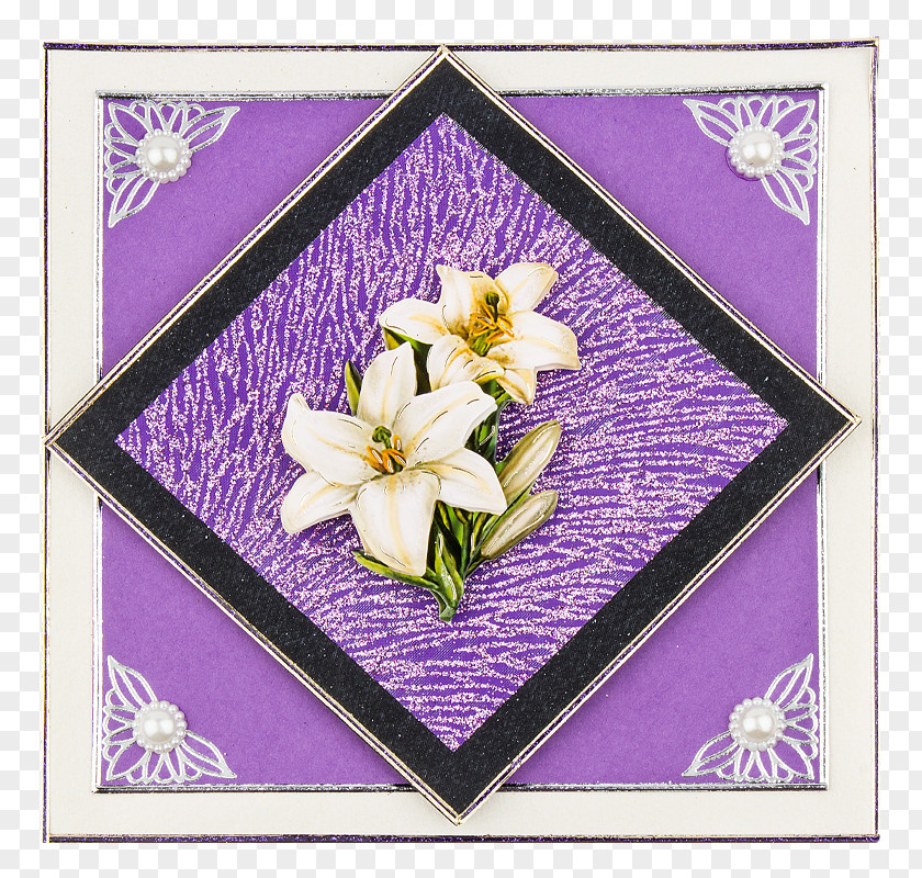 Dekoration Floral Design Violet Picture Frames Petal PNG