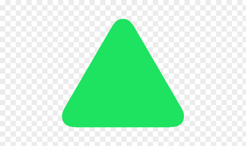 Green Triangle GIMP Computer Software PNG