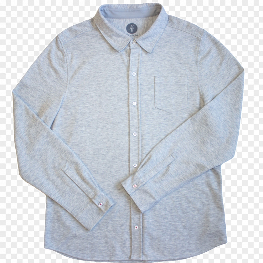 Shirt Sleeve Knitting Jacket Collar PNG