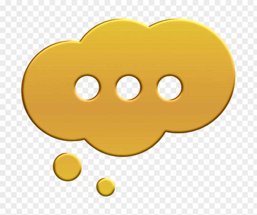 Talking Icon Cloud Speech Bubble With Ellipsis Shapes PNG