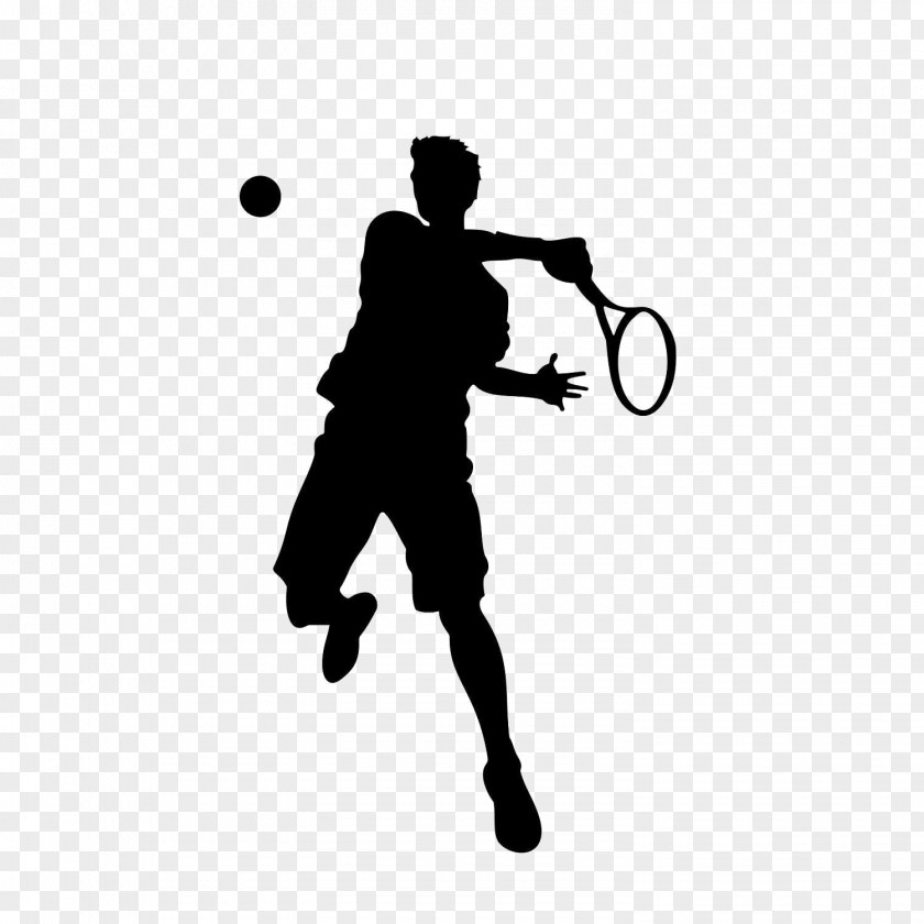 Tennis Wall Decal Clip Art Serve Sports PNG