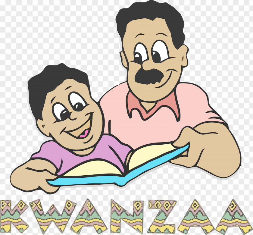 Animation Text Cartoon Reading Painting PNG