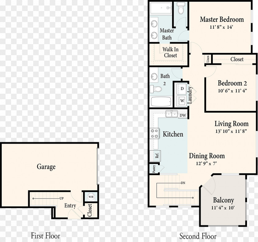 Flats Floor Plan The Enclave At Homecoming Terra Vista Apartment PNG