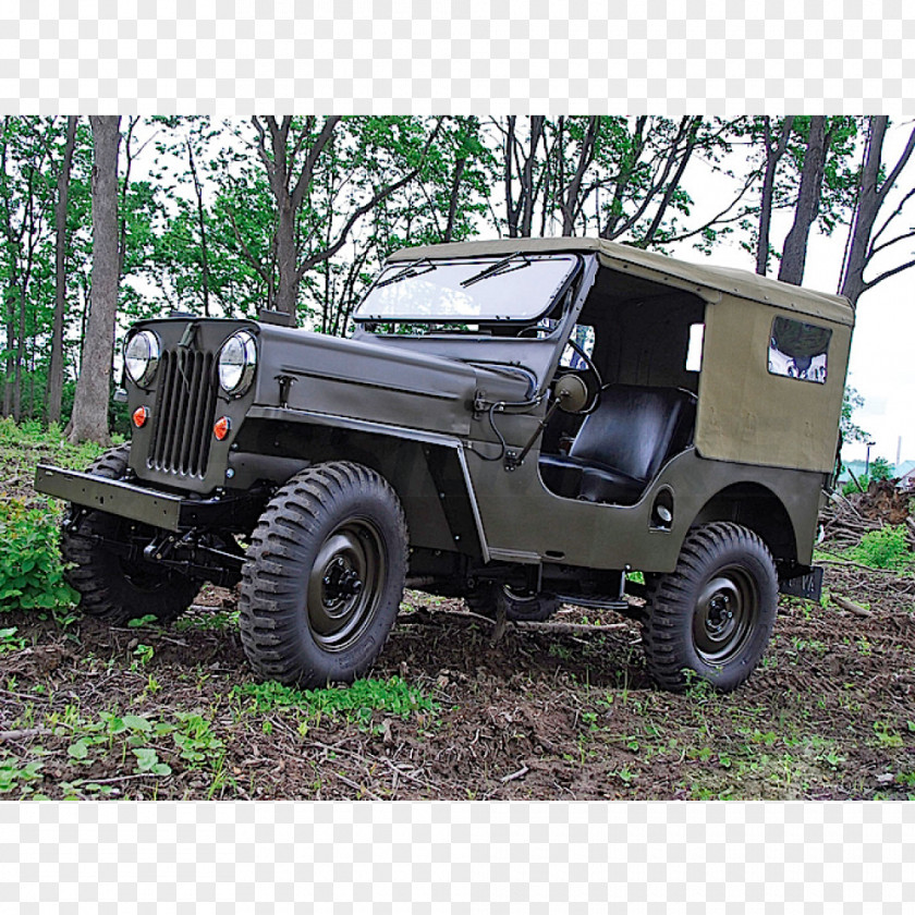 Jeep CJ Wrangler Willys MB Truck PNG