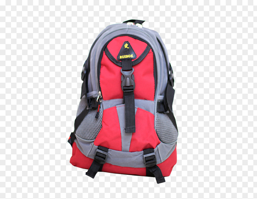 Red Bag Backpack PNG