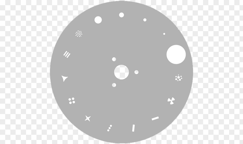 Rejjie Snow Gobo Circle Lighting Pattern PNG