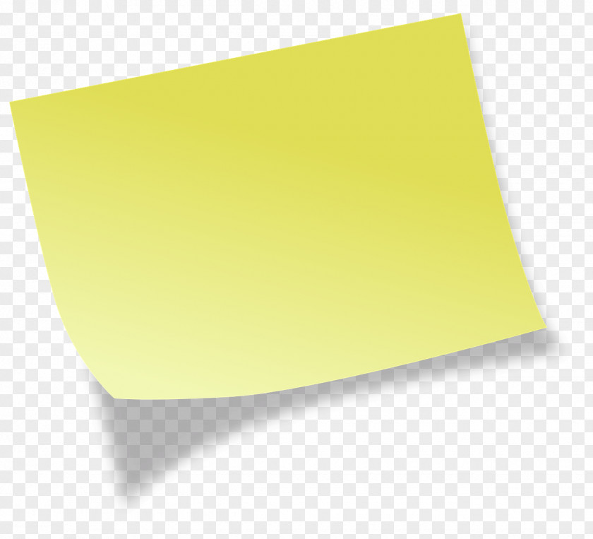 Shadow Rectangle Yellow PNG