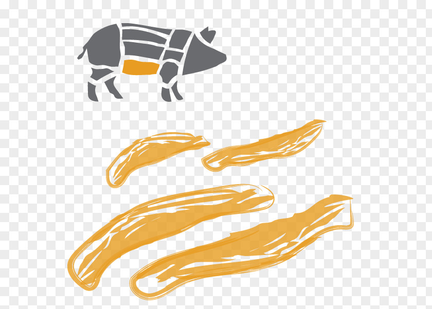 Bacon Food Fish Yellow PNG