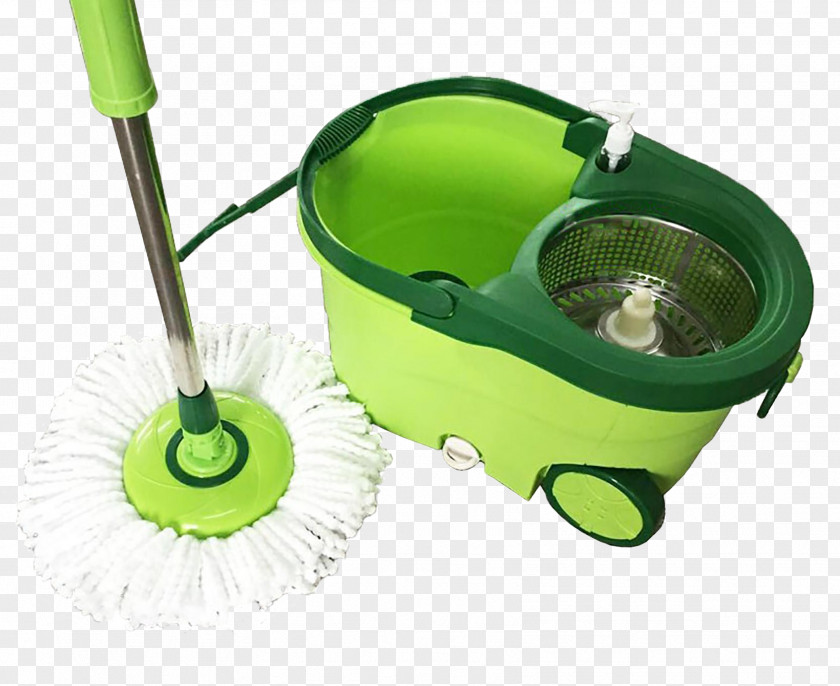 Bucket Mop Lemon Squeezer Cleaning Cuvette PNG