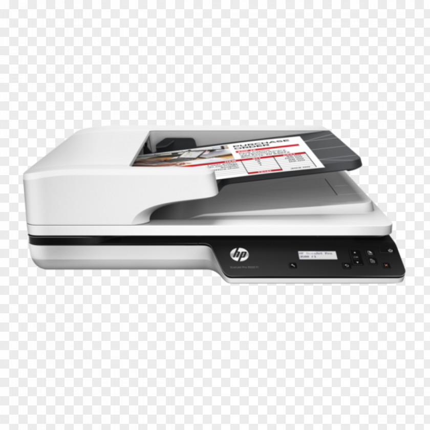 Hewlett-packard Hewlett-Packard HP Scanjet Pro 3500 F1 Flatbed Scanner Image Automatic Document Feeder ScanJet 2500 PNG