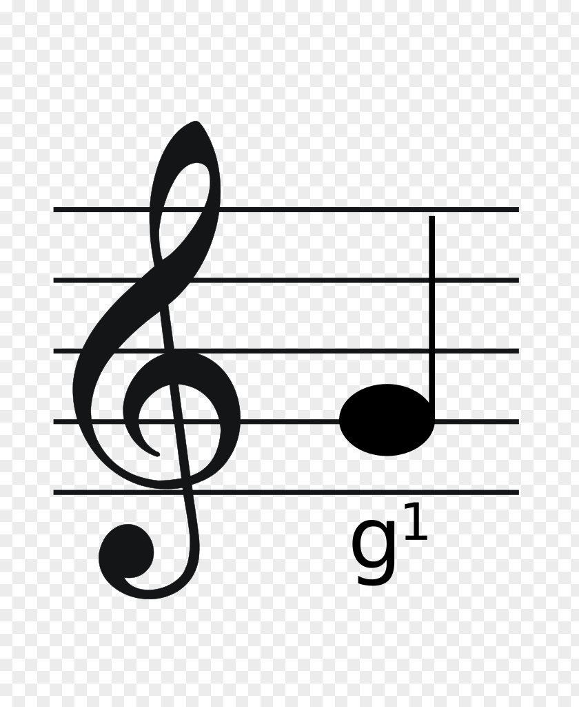 Musical Note Clef Staff Treble Notation PNG