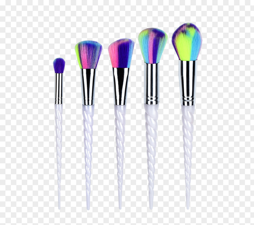 Unicorn Makeup Brush Nylon Cosmetics Make-up PNG