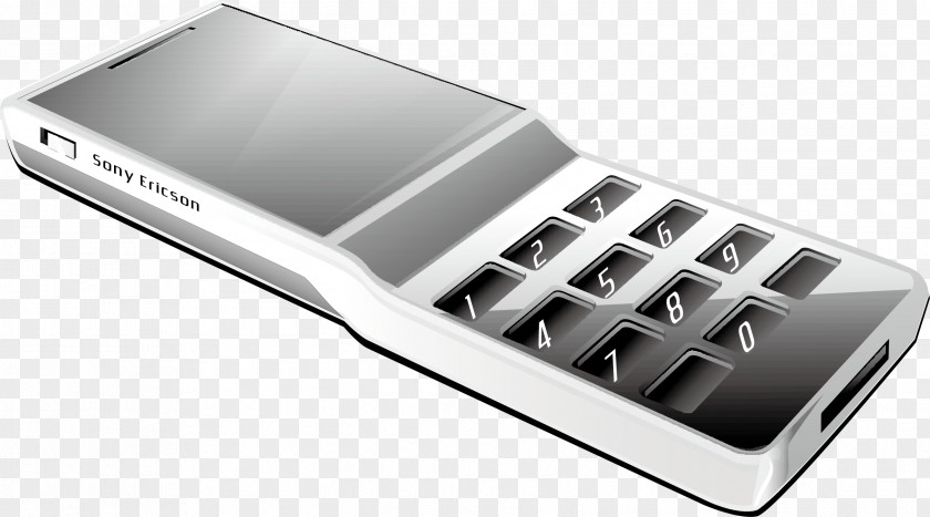 Vector Mobile Phone Model PNG