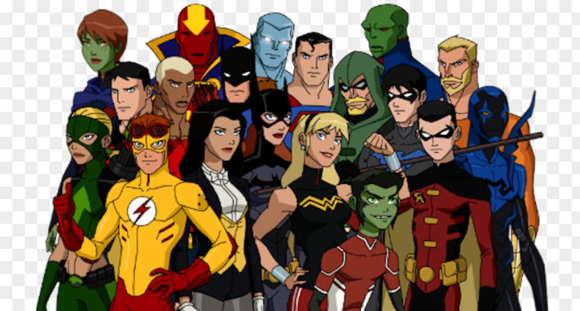 Young Avengers Dick Grayson Wally West Robin Batman Zatanna PNG