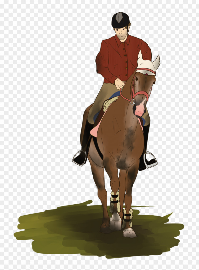 Mud Horse Tack Equestrian English Riding Hunt Seat PNG