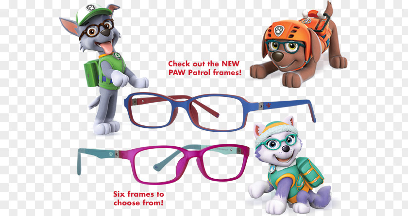 Rocky Paw Patrol Glasses Picture Frames Visionworks Of America Eyeglass Prescription PNG