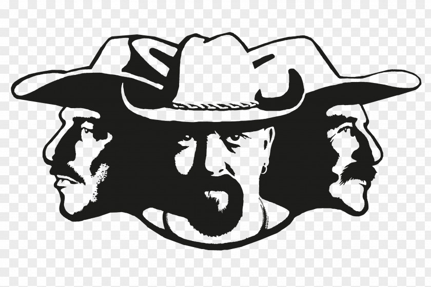 Silhouette Cattle Logo Cowboy PNG