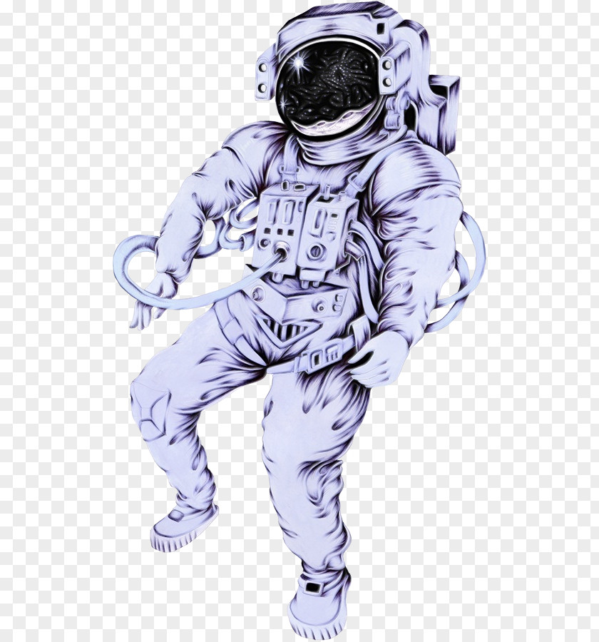 Sleeve Muscle Astronaut Cartoon PNG