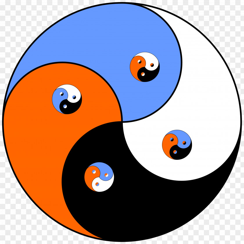 Yin Yang And Unity Of Opposites .de Black White .net PNG