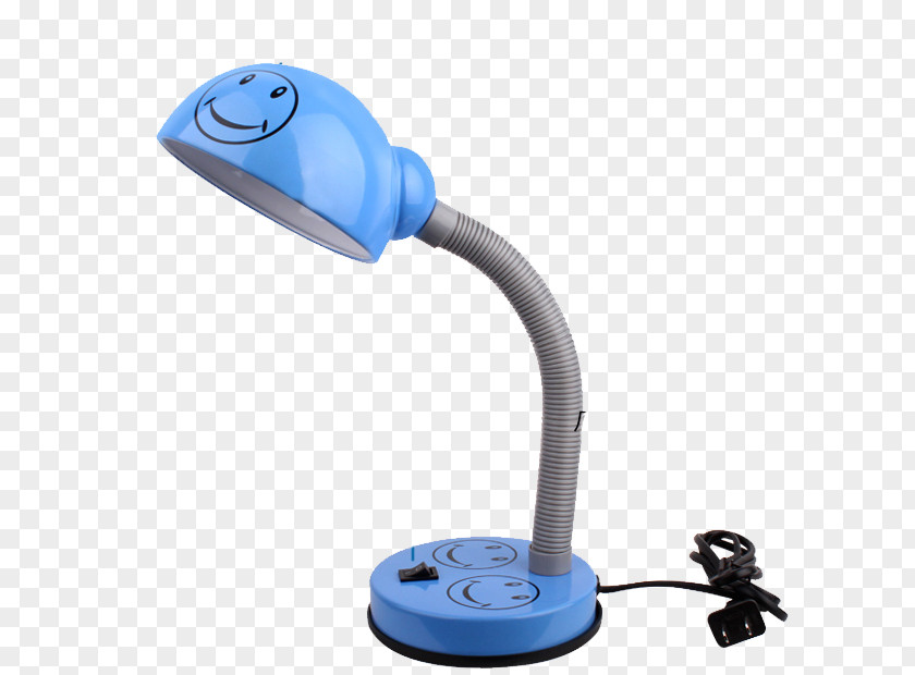 Blue Lamp Lighting Lampe De Bureau PNG